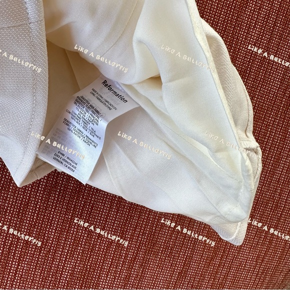 Reformation Melanie Top - Ivory - Picture 11 of 13